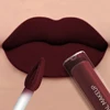 1PC Dark Brown Matte Velvet Lip Gloss Waterproof Liquid Lipstick Nude Brown Lips Korean Makeup for Lip Tint Lip Glaze Cosmetics