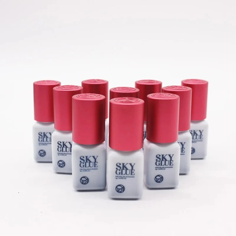 5ml Korea Sky D+ Glue Eyelash Extension Graft Adhesive 2 Seconds Fast Drying Low Odor No Irritation 5-6 Weeks Long Lasting 4