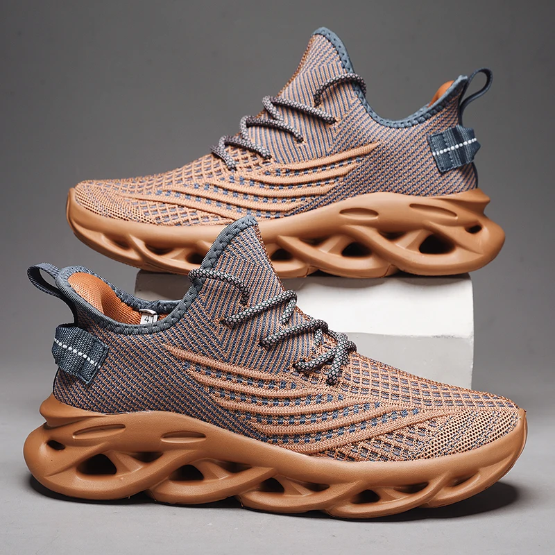 أحذية رجالية أحذية رياضية مريحة قابلة للتنفس لرياض...