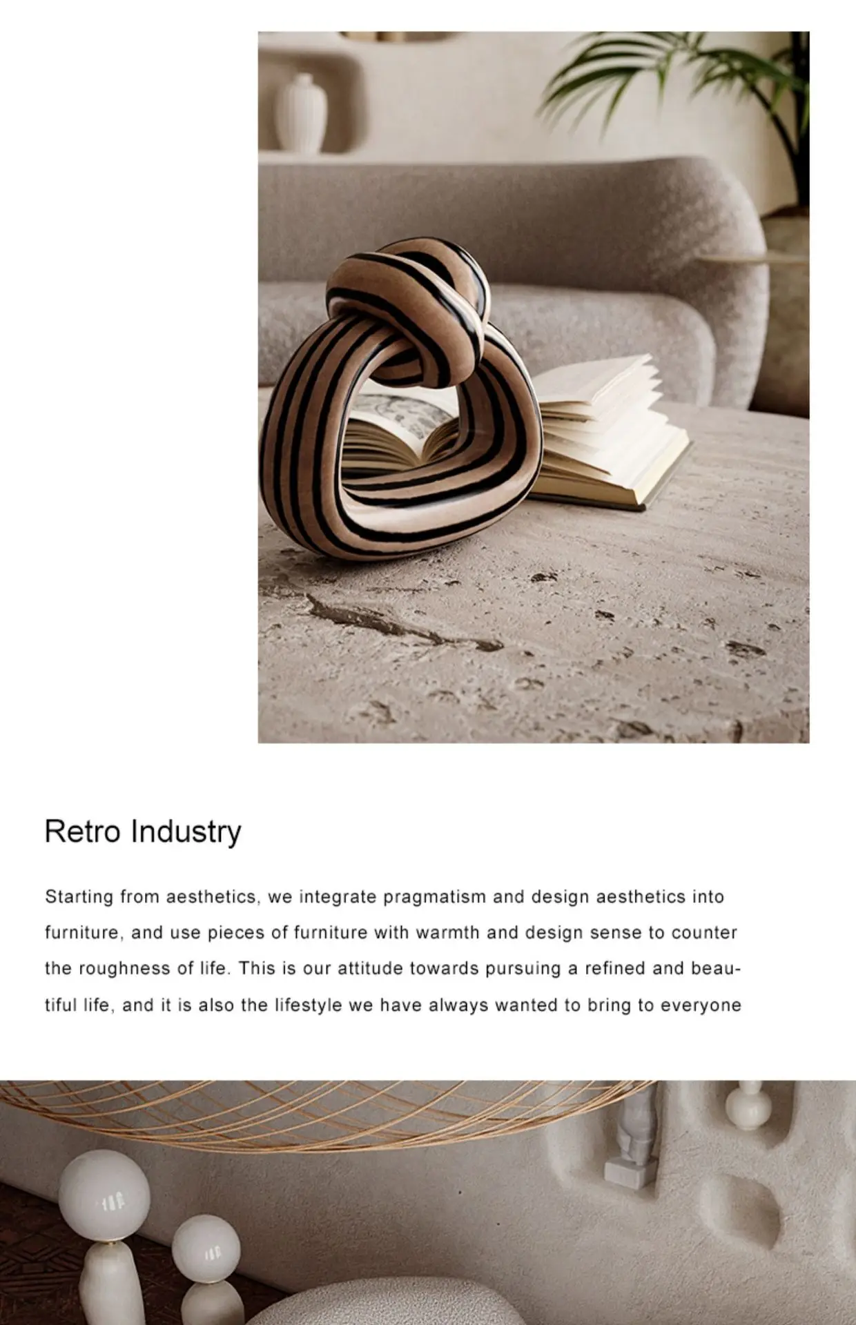 Description Picture 4 of itemCoffee Table Home Living Room Small Apartment Simple Modern Marble Tea Table Low Designer Sofa Side Coffee Furniture Accessories