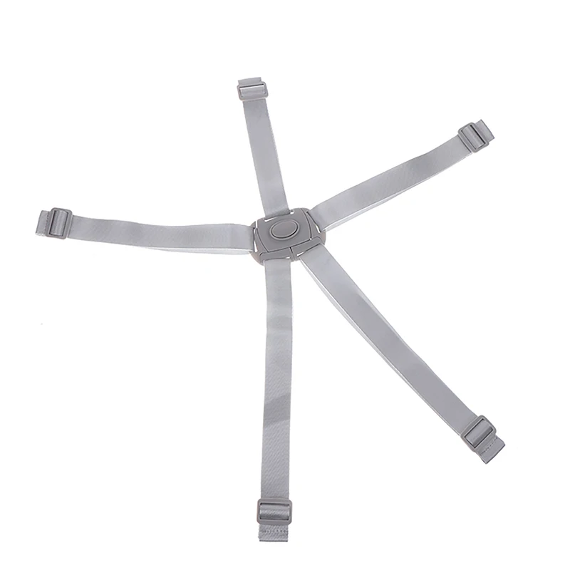 1Pcs Buckle Baby Universal 5 Point Harness High Chair Safe Belt Seat Belts For Stroller Pram Buggy Children Kid Pushchair