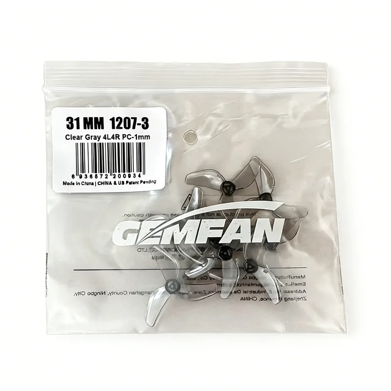 Гемфан винт 1207-3 PC 31mm Тини Вуп - Паак од 4 пари