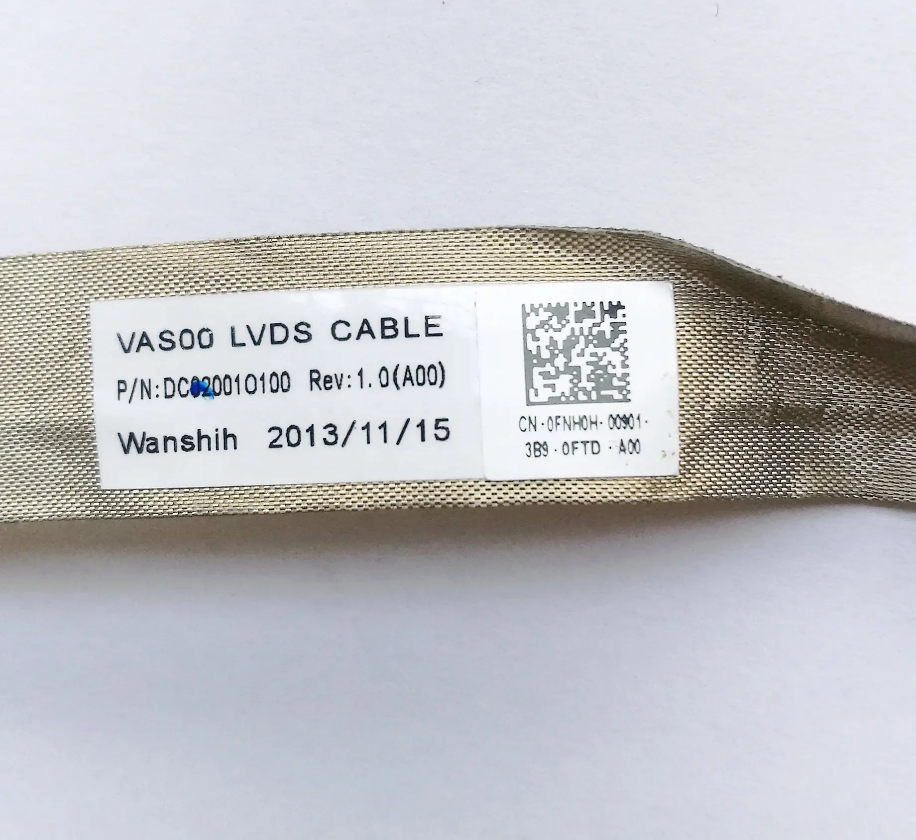 PC LCD Kablosu DELL ALIENWARE M17X R5 R6 17 P18E 17X 0FNH0H FNH0H PN DC02001O100 VAS00 Ekran Video Ekran LVDS Flex