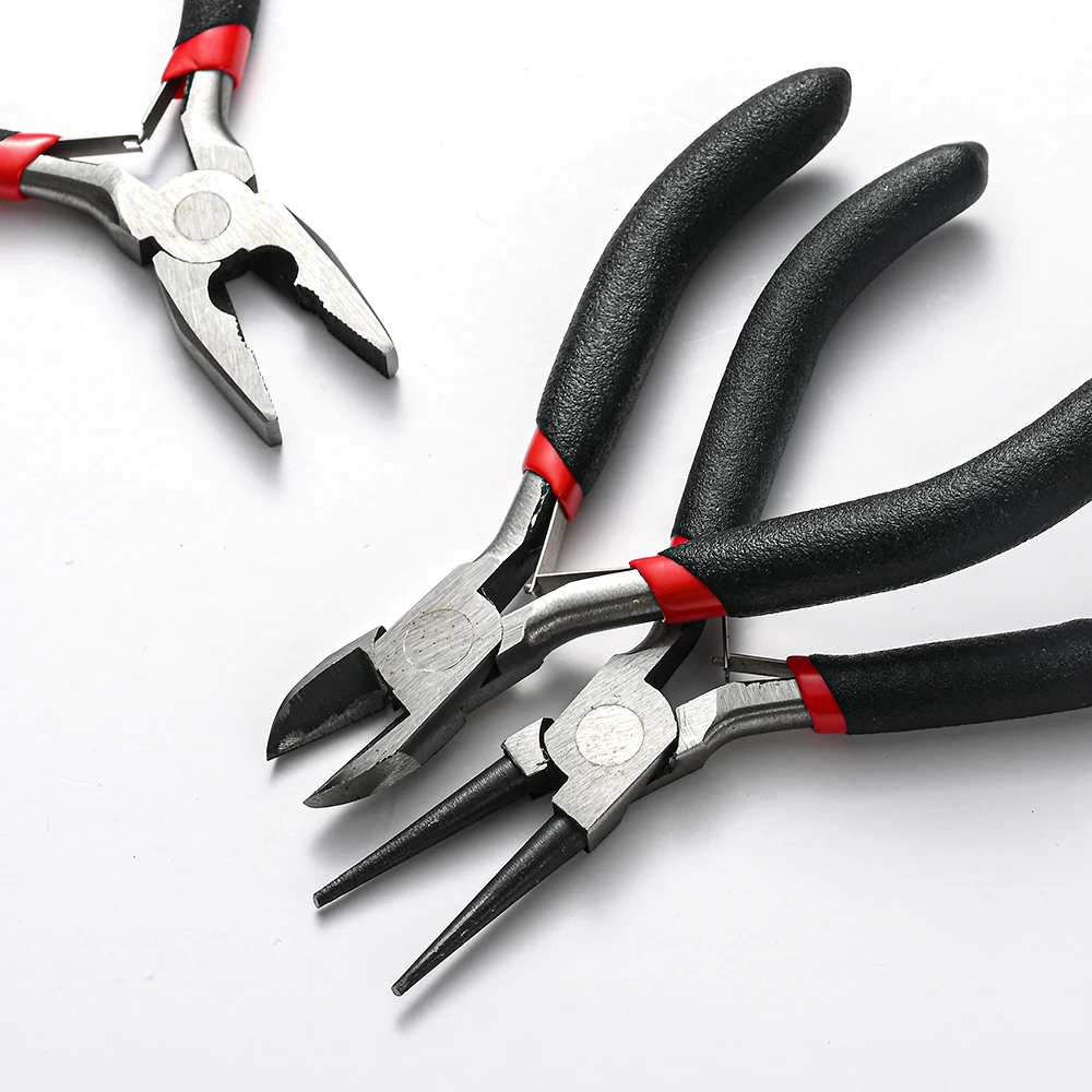 4.5 Steel Jewelry Pliers Tools DIY Equipment Pliers Round Nose Cutting  Wire Pliers for Jewelry Making Handmade Accessories Tool - AliExpress