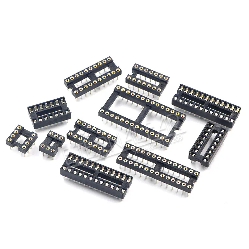 Adattatori DIP-14 Per Saldatura - 30 Pezzi Con Passo 2.54mm Per Prese IC - Foto 2