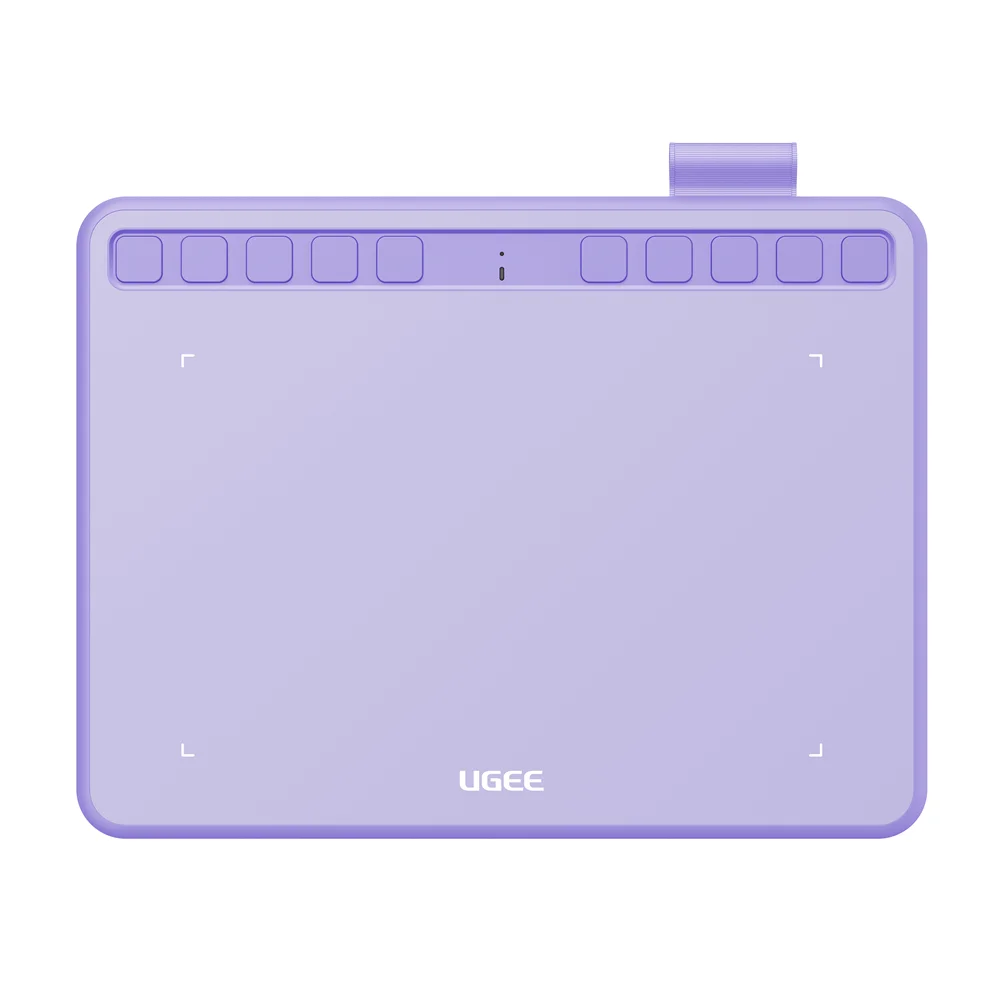 UGEE S640 Tablette graphique 6,3 x 4 pouces Tablettes de dessin numérique  avec stylet sans batterie 10 raccourcis Prise en charge d'Android Windows  Mac