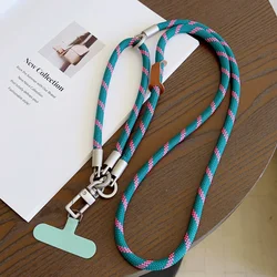 Versatile Dual - Use Lanyard and Cross - Body Strap Keychain in Solid Color for Mobile Device Holders (A5)