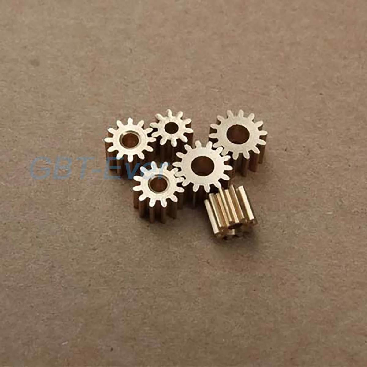 0.3/0.4/0.5Modulus 7T 8T 9T 10T 12T 14T 15T 16T Teeth Metal Copper Gear Spindle Gear Fit 1mm 2mm 2.3mm 3mm 3.17mm 5mm Shaft 5Pcs