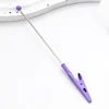 4/8Pcs Metal Wire Alligator Clip Metal Note Clip Long-Tailed Alligator Clamp Photo Holder Clip for DIY Card 6