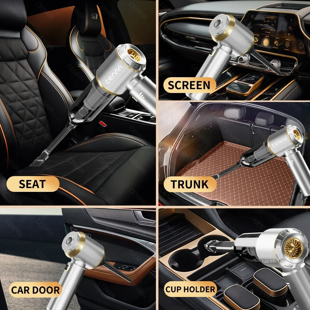 Compact Cordless Handheld Vacuum Cleaner - Powerful and Portable
