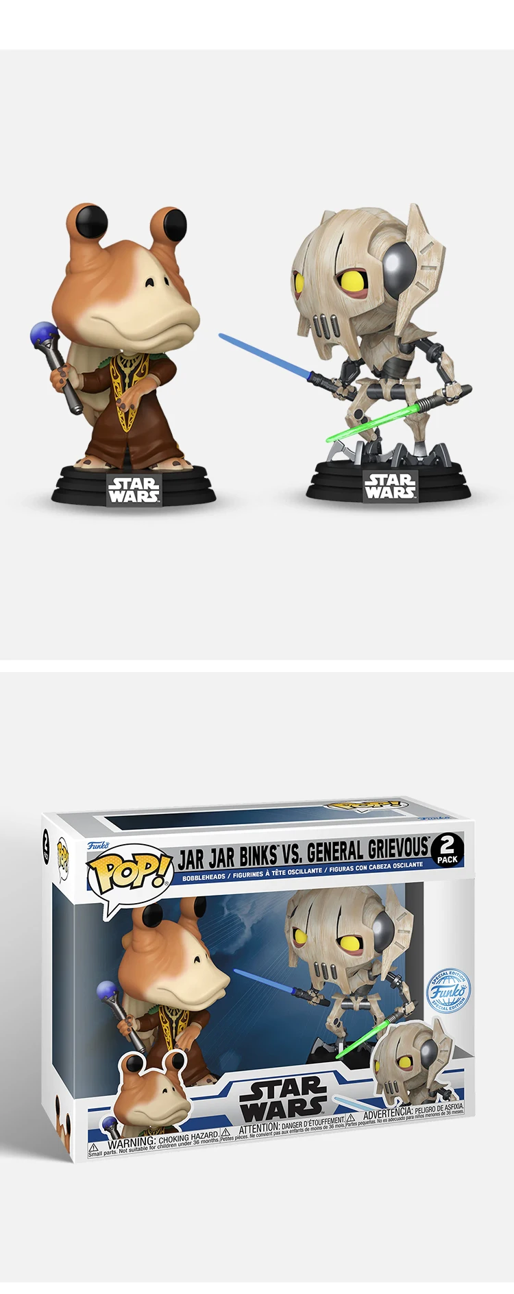 Star Wars Jar Jar Binks Vs General Grievous - CenasFixes 👍🏼