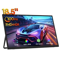 ZEUSLAP 18.5inch 1920*1080P 100Hz HDMI Type C Gaming Portable Monitor for Phone,NS, PS5, XBOX, PC, Laptop Extend Screen