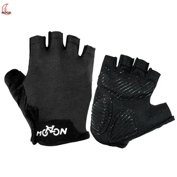 MOON Professional Cycling Gloves for Men&Women, Anti-Slip Shock Absorption Breathable Gloves, Half Finger Durable Outdoor Riding