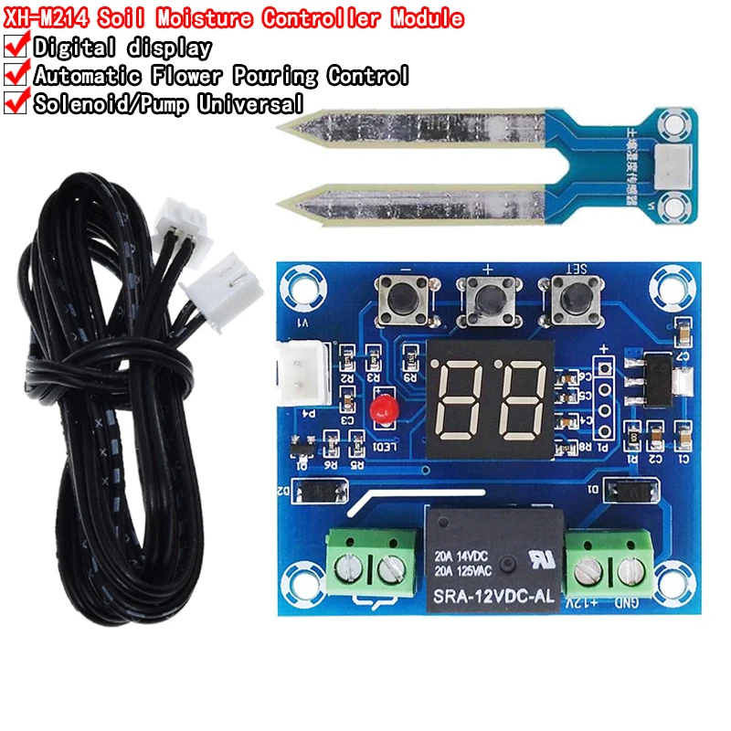 XHM21412VSoilHumiditySensorControllerIrrigationSystemAutomatic