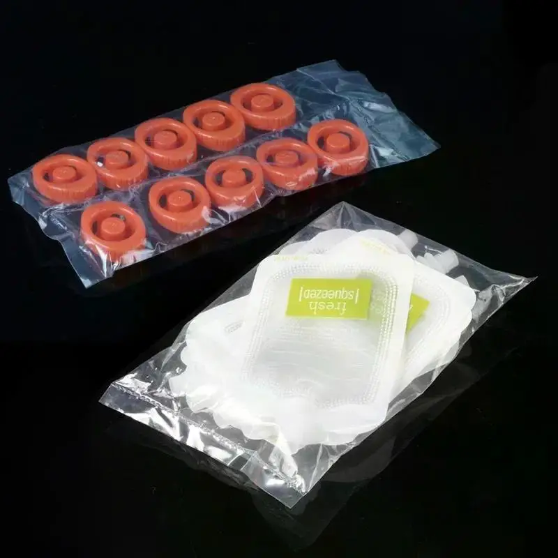 10Pcs Baby Fruit Puree Bags Reusable Squeeze Pouches Baby Food Storage Bag Kitchen Dispenser Complementary Food Squeeze Bags baby food storage containers food pouch