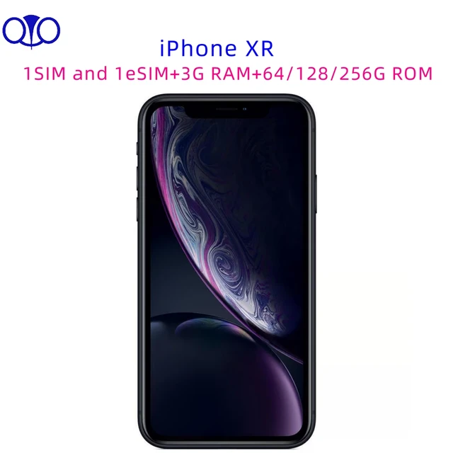 Original iPhone XR 6.1" 3GB ROM 64/128/256GB 95% New Bionic 4G LTE Hexa Core IOS Smartphone