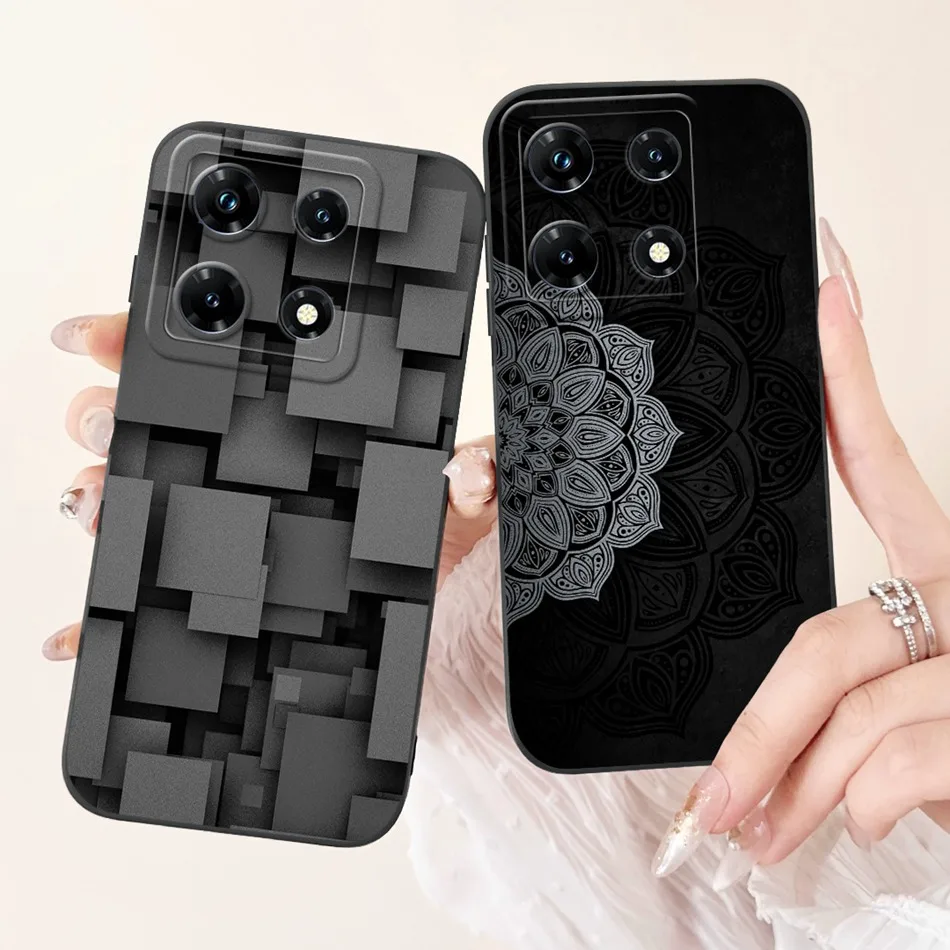 Elegant Painted Soft Silicone Shockproof Phone Case