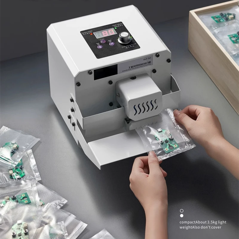 Commercial Full-automatic Mooncake Bag Sealer Machine Plastic Bag Food Sealing Machine Small Heat Tea Leaf Snack Sealing 4