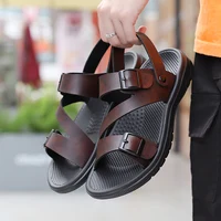 Sandales décontractées pour hommes, tongs d'été, pour loisirs, plage, vacances, chaussures d'extérieur confortables 2