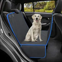 Dog Car Seat Cover Mat Foldable Waterproof Pet Car Mat Dog Travel Pet Car Mat Mesh Dog Cat Carrier Car Hammock Cushion Protector 2