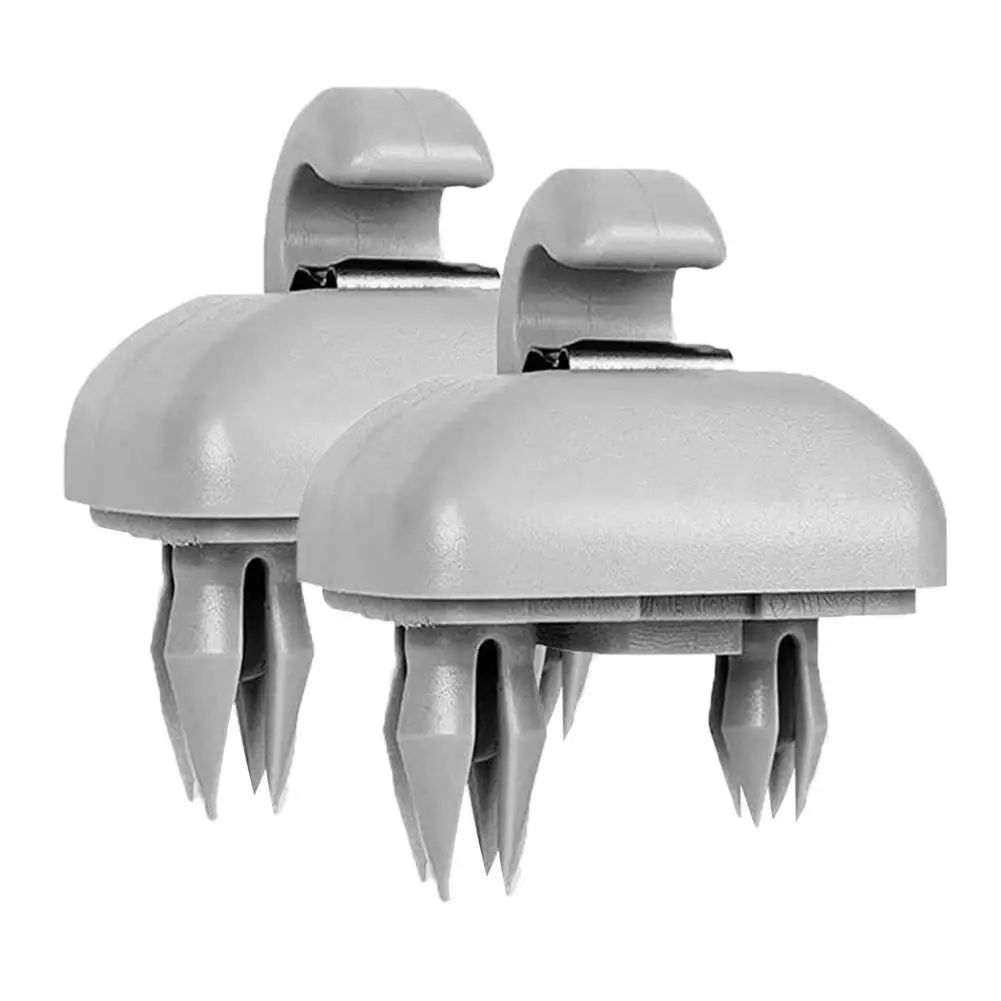 2Pcs Interior Sun Visor Hook Clips Bracket for Audi A4 B6 B7 A4L Q5 A7 Q7 Q3 A5 sun visor repair kit