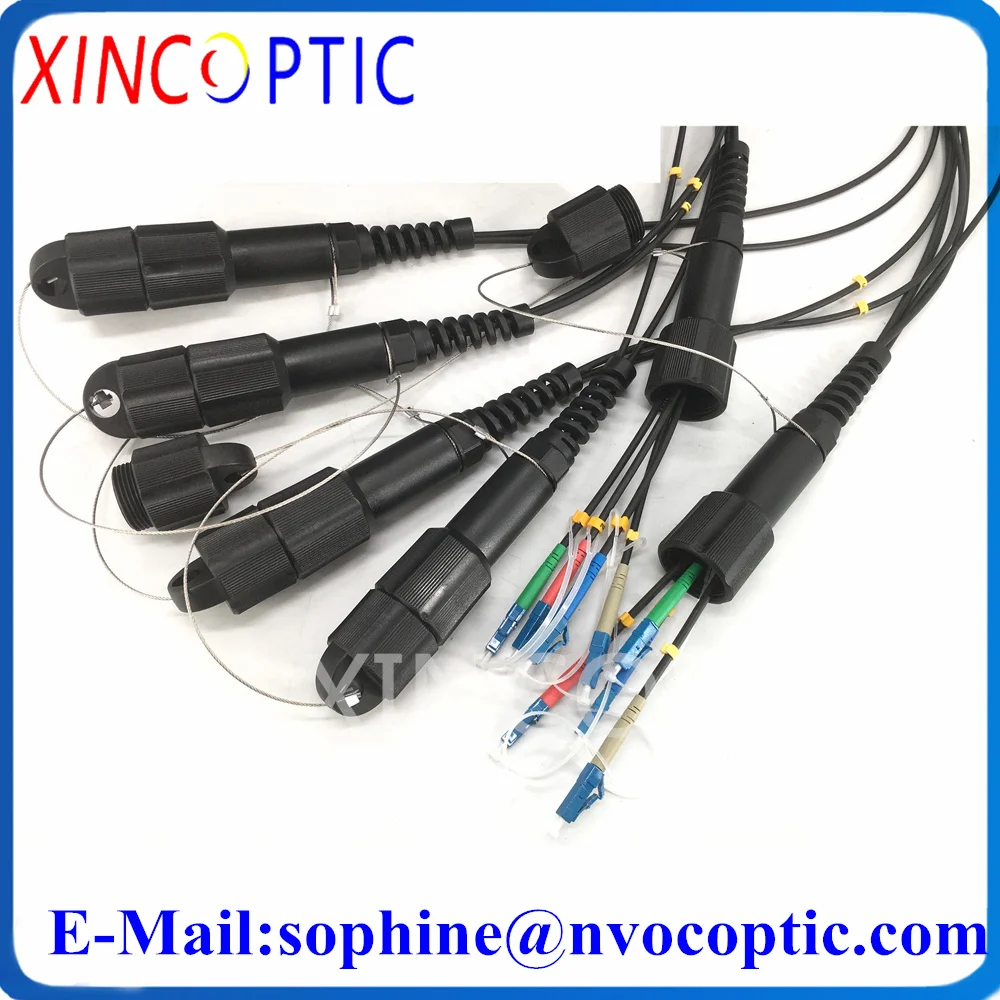 SM,12 núcleos, G657A, Cable LSZH negro blindado,  6,0mm,PDLC/UPC(12F)-PDLC/UPC(12C) LCUPC-cable de conexión de fibra óptica  blindado, 10/20/30/40/50M - AliExpress