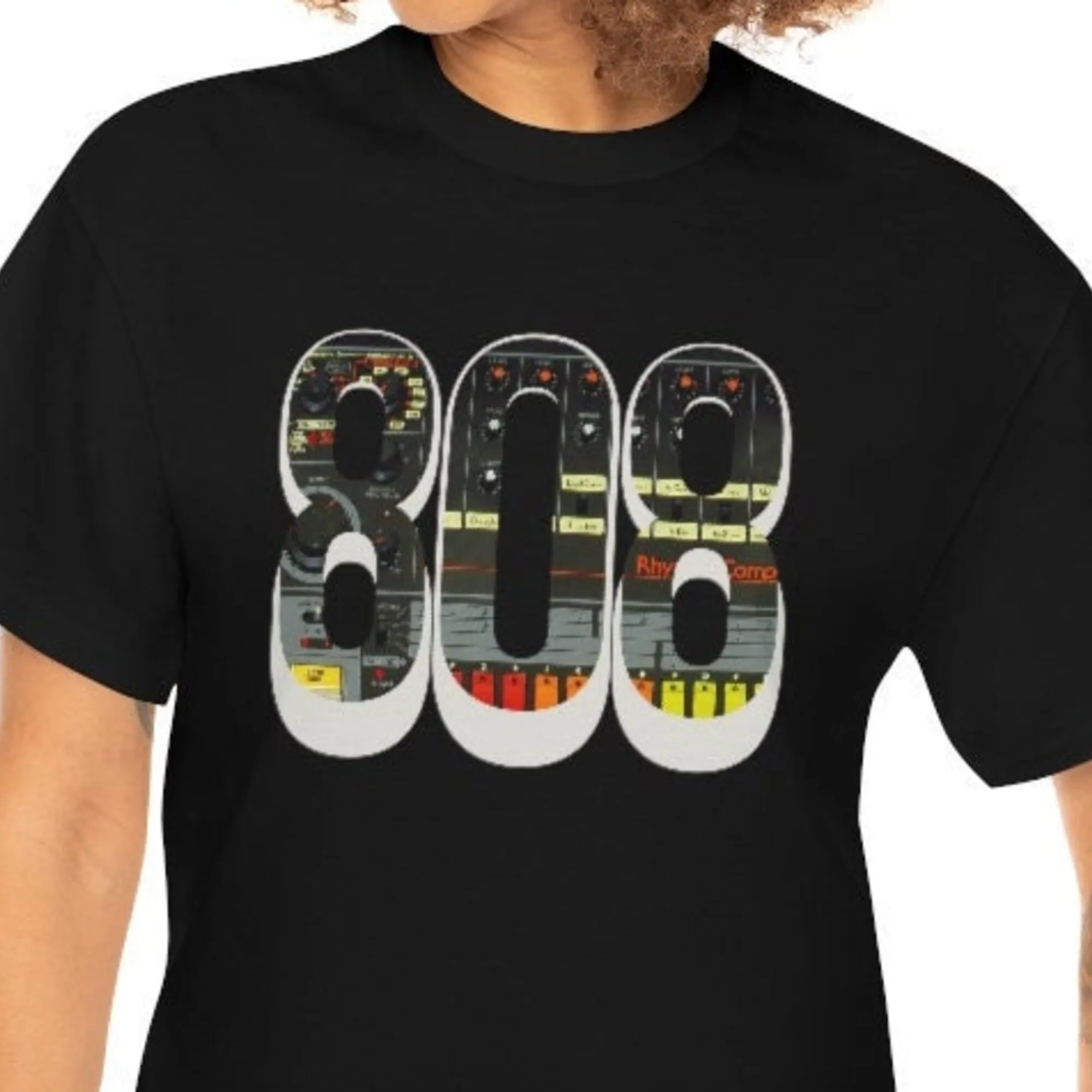 T-Shirt 808, Batteria Roland Tr-808, Regalo Per Ingegnere Audio, Regalo Musicale, Studio Di Registrazione, T-Shirt Dj, Regalo Produttore Audio,