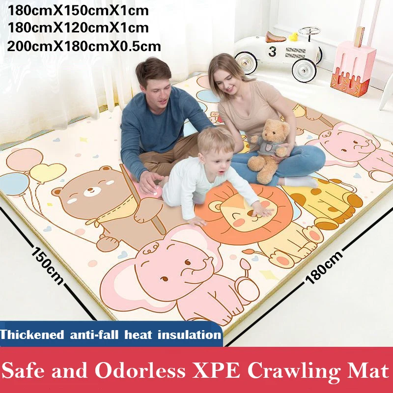 New 1cm EPE Nvironmentally Thick Baby Crawling Play Mats Children Rug Playmat Carpet Play Mat for Children's Safety Mat Playmat baby rug merry fellas play mats rattlesnake animal figured 63x80 cm playmat rattles crawling early learning toys