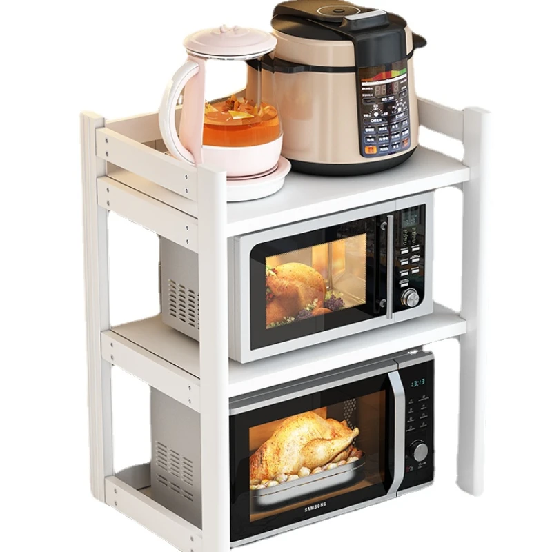 

YY Alumimum Kitchen Shelf Countertop Microwave Oven Oven Shelf Multi-Function