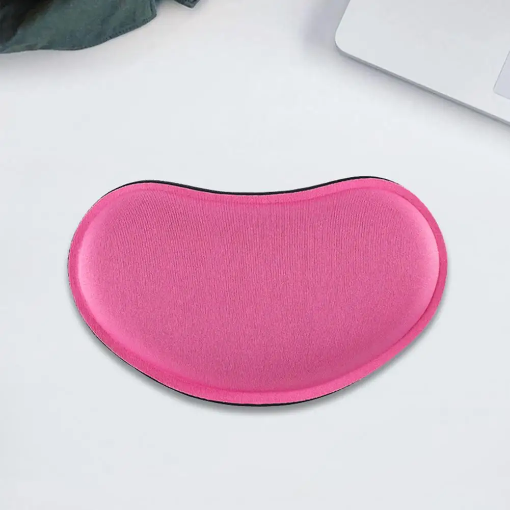 Love Heart Mouse Wrist Rest Mouse Pad 3D Wrist Rest Silica Gel Hand Pillow Memory Foam Ergonomic Mousepad Support Cushion