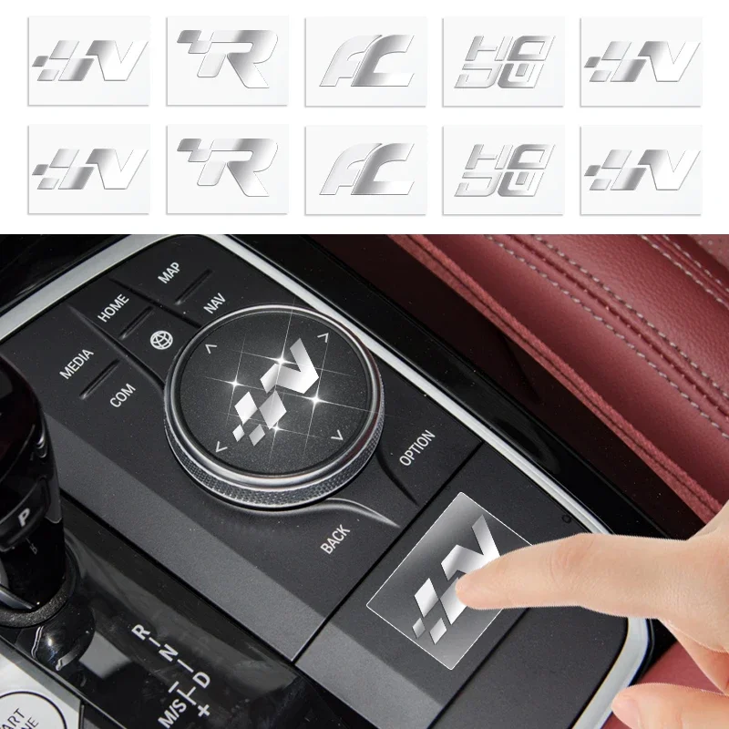 3D Metal Car Emblem Logo Adesivi Decorativi Badge Decal Interior Styling Per Seat Leon Cupra Mk1 Mk2 Ibiza 6J 6F 1P 5F Fr Altea