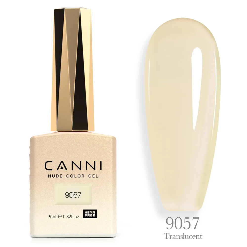 Canni HEMA-Free TPO-Free Transparent Nude Jelly Nail Gel Lacquer - 9ml