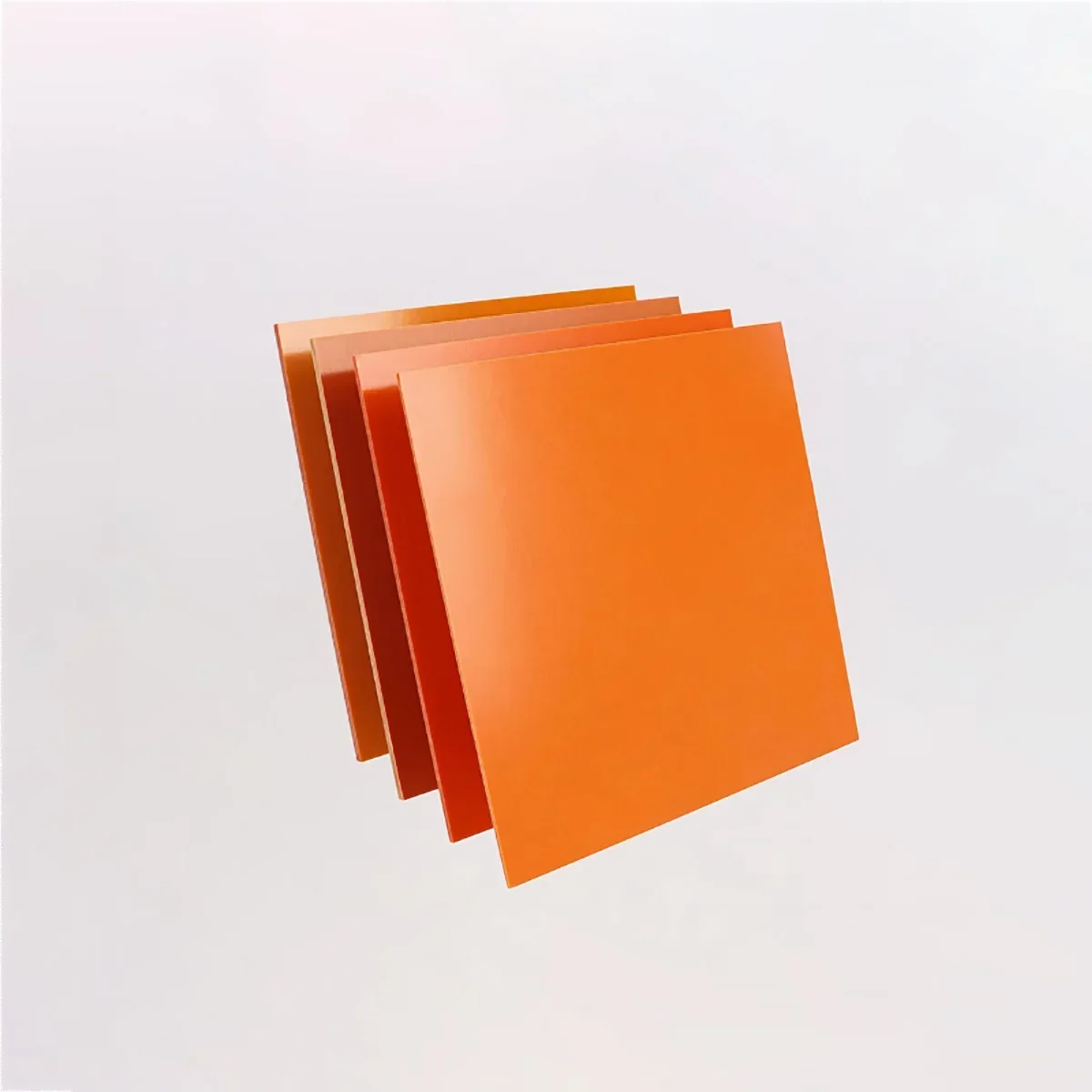Elektrische Holzplatte in Orange-Rot, Hochtemperaturbeständig für Isolierung & Vorrichtungen – Detail 1