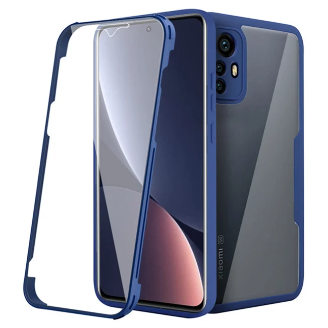 thumbnail image 1 of 360 Full Body Front Back Protective Cases For Xiaomi 12T Pro 11T 12 11 lite 5g ne 12X Shockproof Cover For Xiaomi 12T Pro Case, 1 of 5