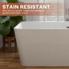 67" Luxury Acrylic Soaking SPA Tub Modern Bathtubs Model 67FT1516, White Bathtubs 4