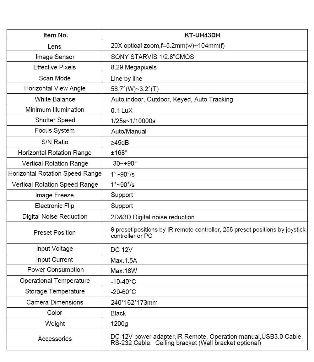 새로운 도착 4K USB 20X PTZ 방송 카메라 카메라 Ptz HDM I IP 라이브 스트리밍 USB 3.0 화상 회의 카메라 부여
