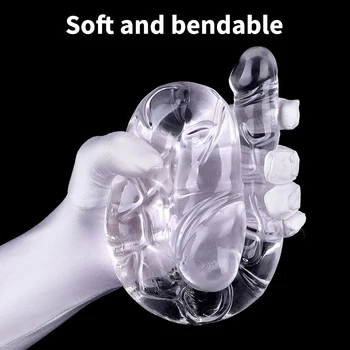 Extra Long Soft Double Head Dildo Toy For Adult Flexible Jelly Vagina Anal Women Gay Lesbian Ended Dong Penis Artificial Factory Extra Long Soft Double Head Dildo Toy For Adult Flexible Jelly Vagina Anal Women Gay Lesbian