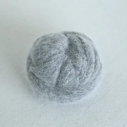 Cozy Angora Stretch Newborn Swaddle Blanket - Fuzzy Photography Wrap Accessory (As photo-H)