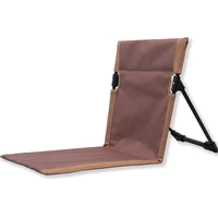 Foldable Camping Chair Outdoor Garden Park Single Lazy Chair Backrest Cushion Picnic Camping Folding Back Chair Beach Chairs - Image 21
