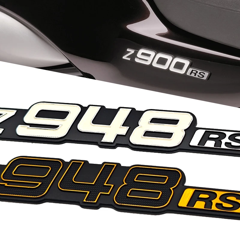 Motorcycle 3D Logo Stickers Emblem Badge Decal Tank Pad FOR KAWASAKI Z900 Z900RS Z948RS Z900 RS Z948 RS decorative stickers 3d stickers