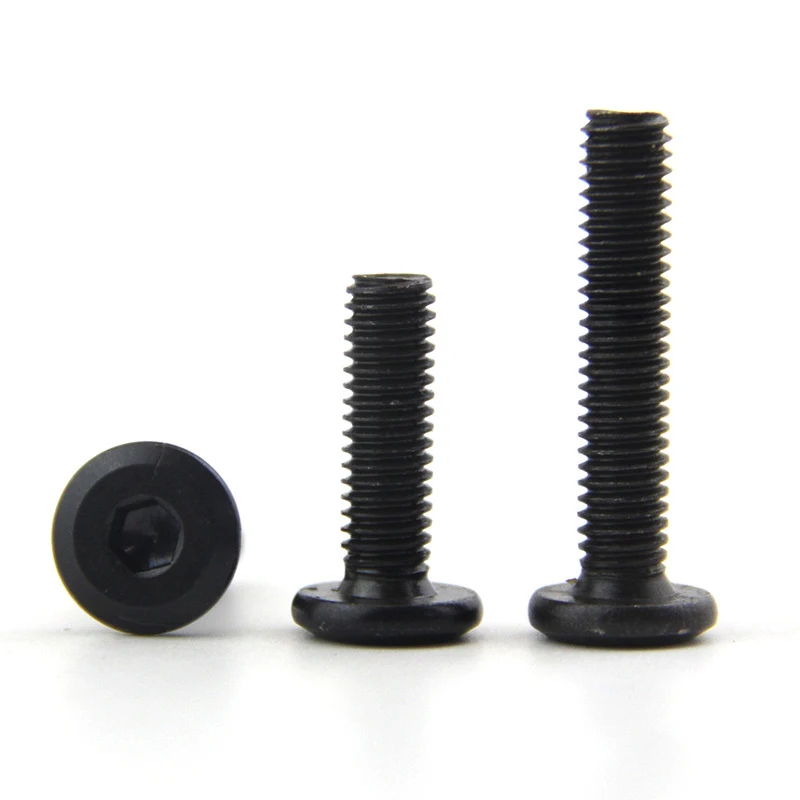 Screw Bolt Nut Set Stainless Steel Screws Hexagon Socket Head Cap Screw Hex Nuts Assortment Kit Copper Pillar Screws Copper Brass Standoff Screws M3 M4 M5 M6 M8 Black Carbon Steel CM Large Flat Hex Hexagon Socket Allen Screw Furniture Screw Connector Joint Bolt 10pcs/lot