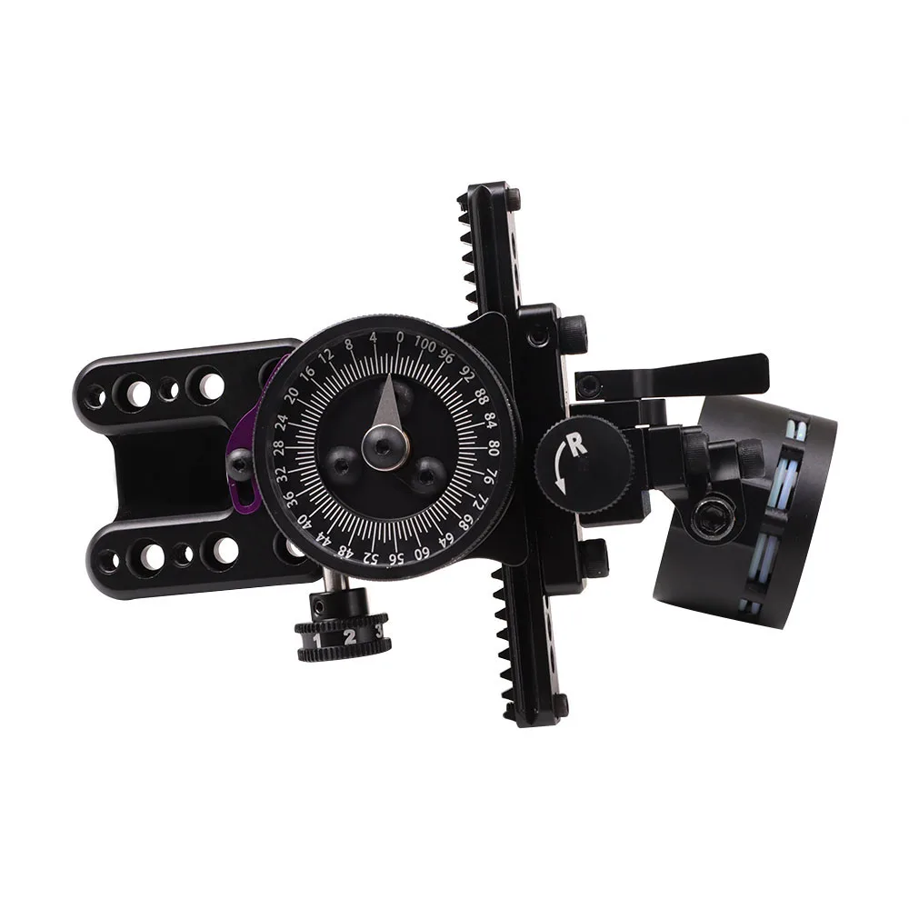 Archery Compound Bow Sight 4x/6X/8X Lenses Aluminum Alloy Outdoor Hunting Shooting Arrow Target Sports Accessories