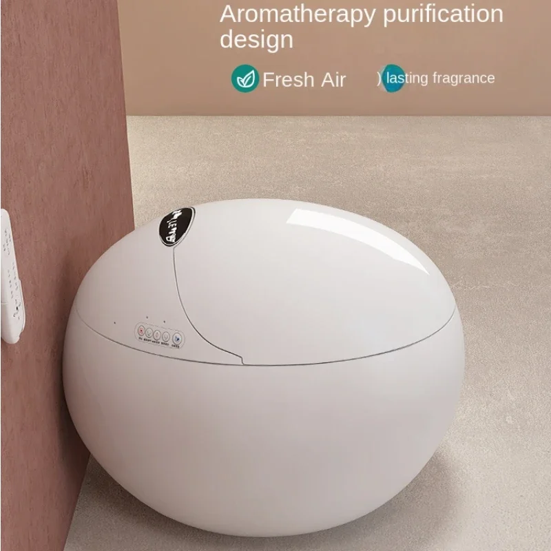 

2022 new egg shaped intelligent toilet fully automatic integrated induction electric toilet