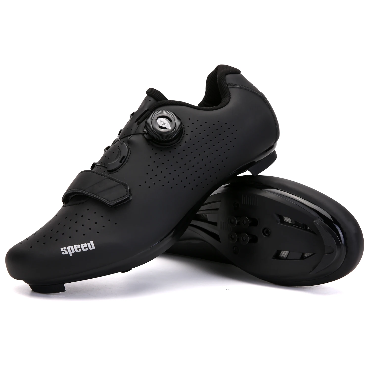 2023 Cycling Sneaker Mtb with Cleats Men Carbon Sports Speed Bike Shoes Women Mountain Racing Flat SPD Road Cycling Footwear 2