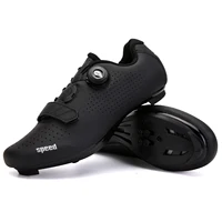2023 Cycling Sneaker Mtb with Cleats Men Carbon Sports Speed Bike Shoes Women Mountain Racing Flat SPD Road Cycling Footwear 2