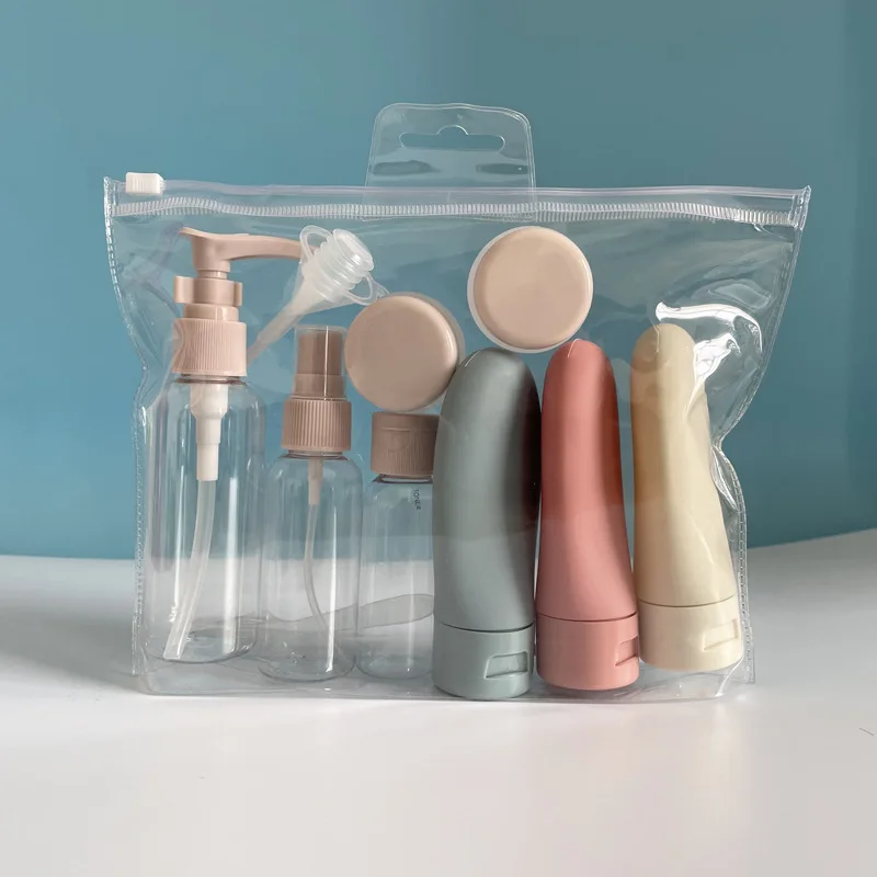 Travel Refillable Bottle Set Portable Silicone Travel Bottle Liquid