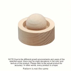 Elegant Spherical Wooden Essential Oil Diffuser - Natural Room Fragrance Solution (Beech Wood)