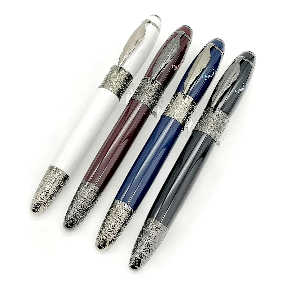 MBS MB Fountain Rollerball Ballpoint Pen Great Writer Daniel Defoe Special Edition Writing Smooth With Serial Number 0301/8000 pps great writer daniel defoe special edition mb fountain rollerball ballpoint pen writing smooth with serial number 0301 8000