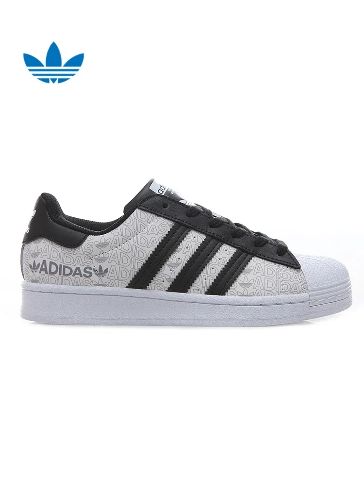 Original Adidas Clover Superstar Scarpe Da Ginnastica Basse Da Uomo E Da Donna Con Punta A Conchiglia Casual