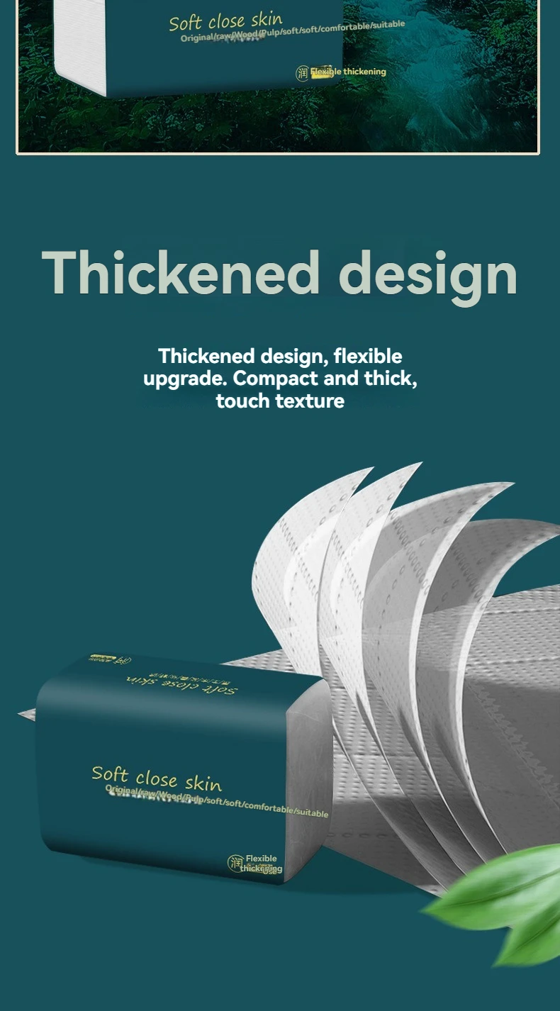 10PCS 3000 large napkins, large towels, affordable household hygiene napkins, packets of toilet paper